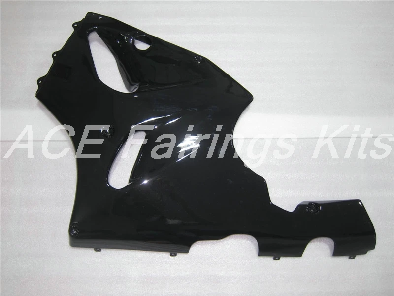 ABS обтекатель комплект подходит для Kawasaki Ninja ZX7R ZX-7R 1996-2003 96 97 98 99 00 01 02 03 Обтекатели набор на заказ все черные глянцевые