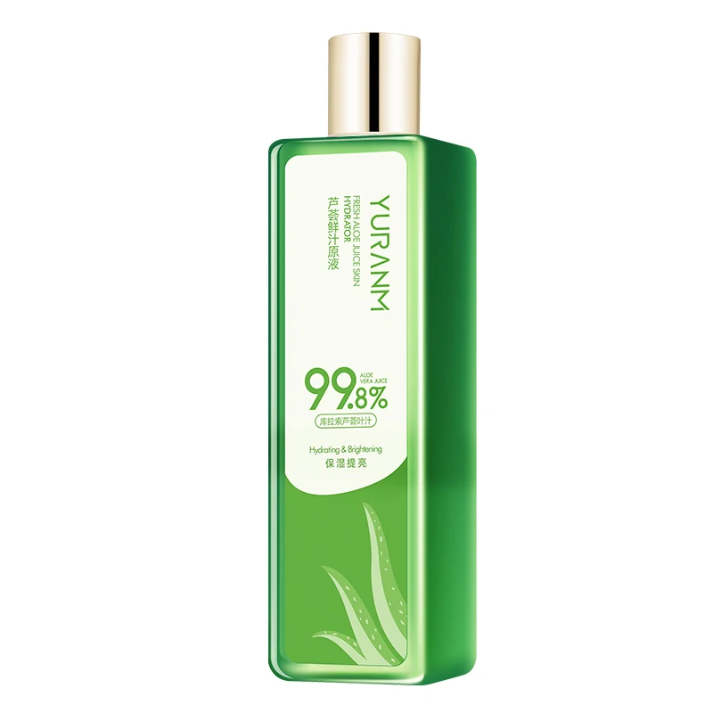 Aloe lotion liquid summer hydrating and pore refining skin beauty essence refreshing nourishing oil control female