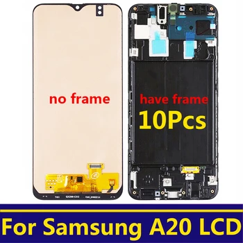

10Pcs/New INCELL 6.4" LCD For Samsung Galaxy A20 A205 SM-A205F LCD Display Screen replacement for Samsung A20 A205 A205F display