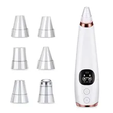 Facial Vacuum Suction Blackhead Remover Vacuum Pore Cleaner Spot Pimple Acne Removal Nose Face Skin Care Tool USB Rechargeable