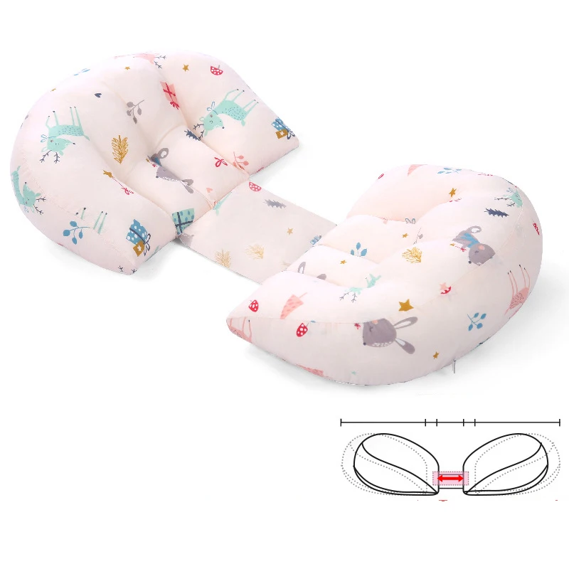 Cotton Waist Maternity Pillow For Pregnant Women Pregnancy Pillow U Full Body Pillows To Sleep Pregnancy Cushion Pad Products