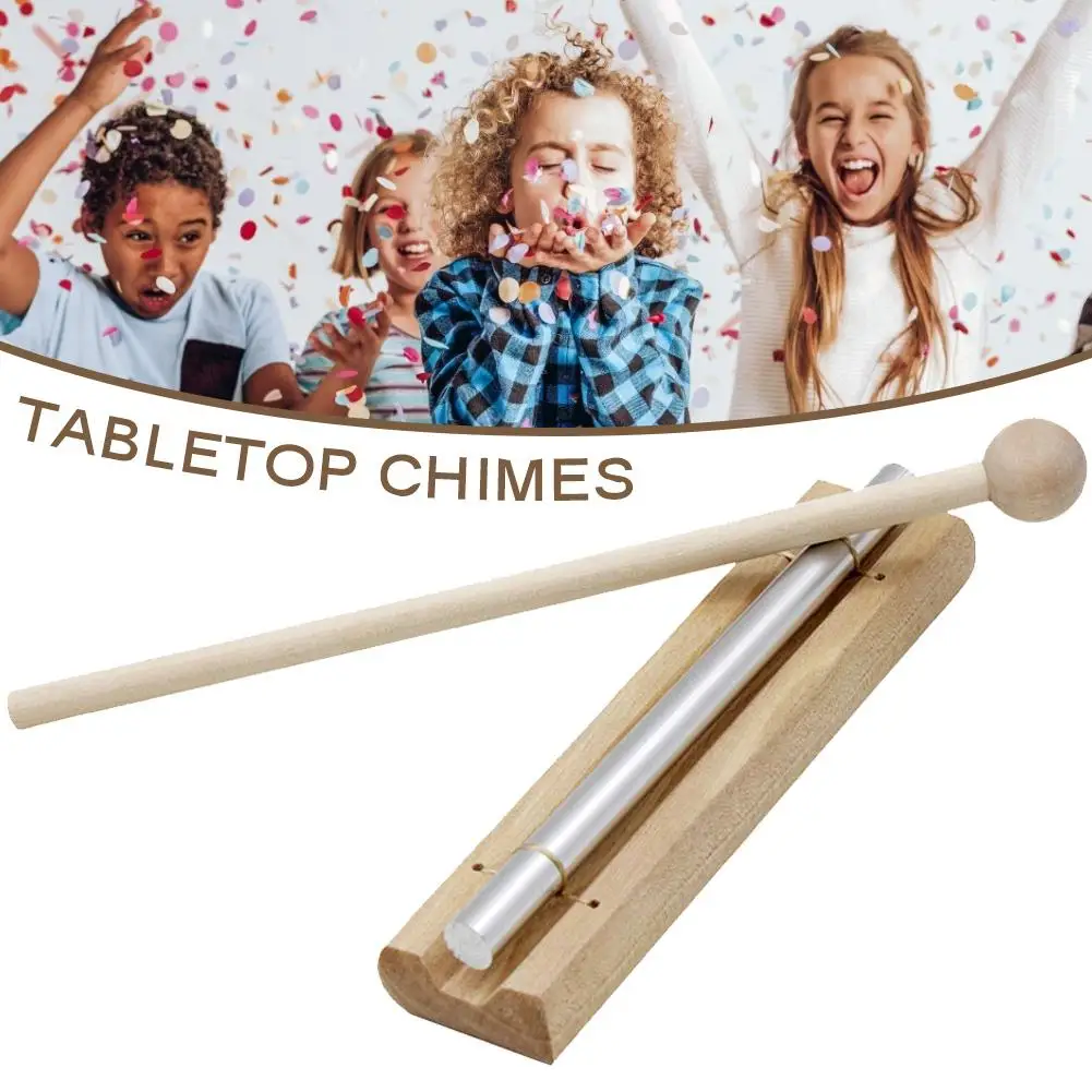 Energy Chime Tabletop Chime Kids Metal Xylophone Educational Chime Percussion Instrument With Mallet For Meditation Classroom