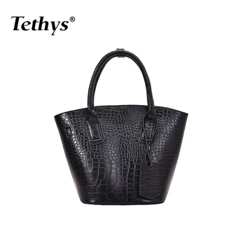 

2019 Crocodile Pattern Tote Fashionable Wild Dumpling Bag Crossbody Shoulder Ladies Bag