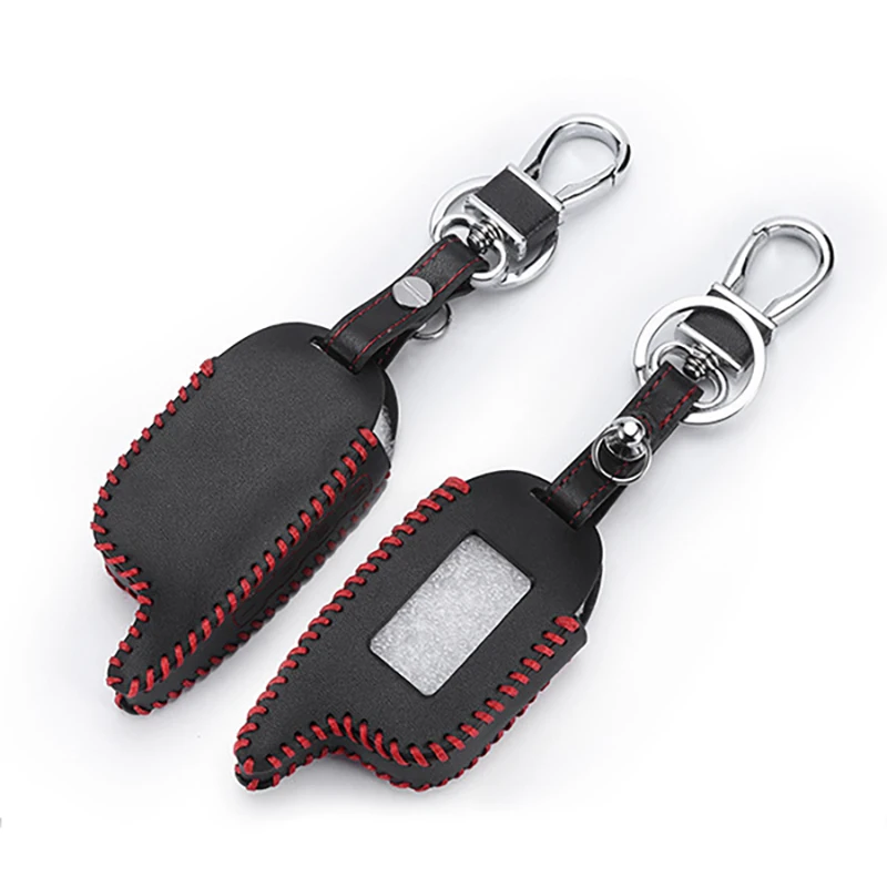

Car Alarm Shape Leather Case Cover For Scher-Khan Magicar Only Fit M7 Scher Khan Magicar 7 LCD Remote for Starline