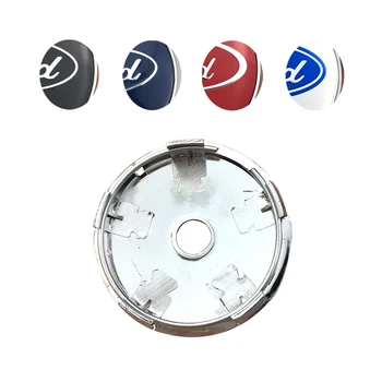 

4pcs 60mm Car Wheel Center Caps rim hub Covers Emblem Logo Badge FOR ford Fiesta Focus Fusion Mondeo decorative Sticker
