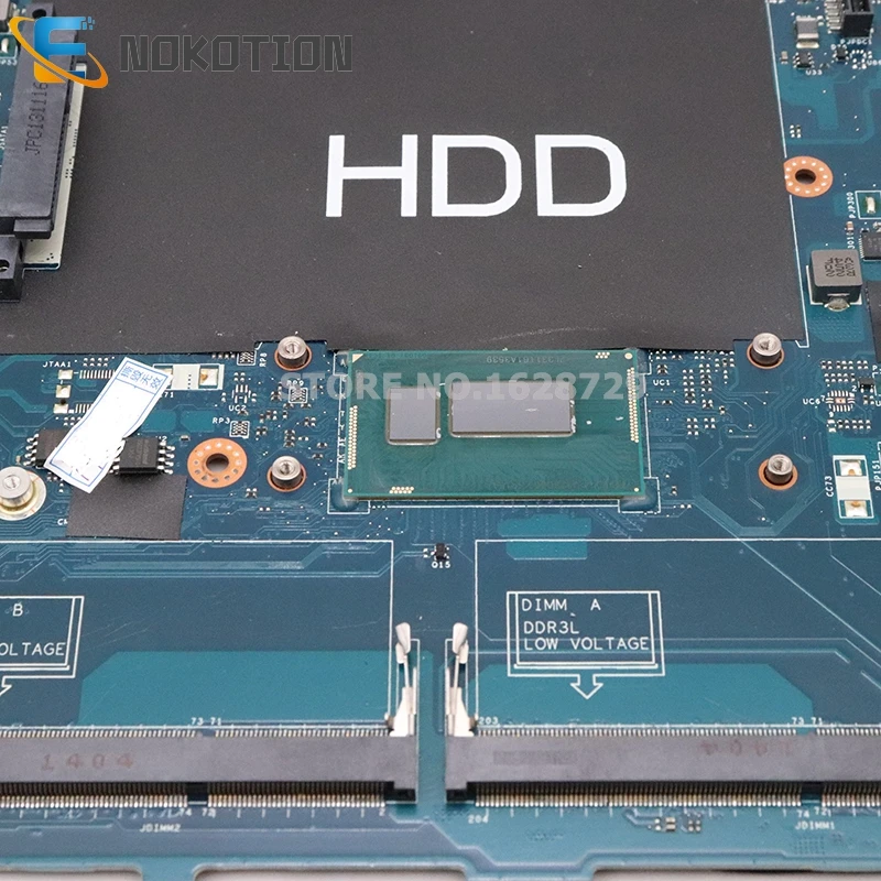NOKOTION материнская плата для ноутбука Dell Latitude E5540 Материнская плата ноутбука I7-4600U Процессор GT720M gpu CN-0HW2VK HW2VK 0HW2VK VAW50 LA-A101P