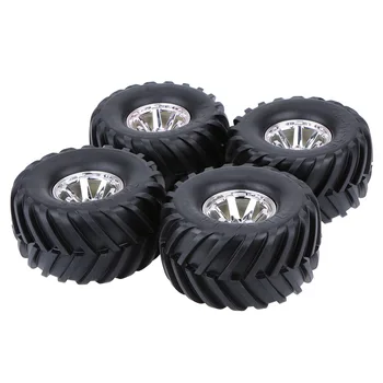 

4Pcs/Set 1/10 Truck Tire Tyres for Traxxas Tamiya HPI Kyosho RC Monster Car