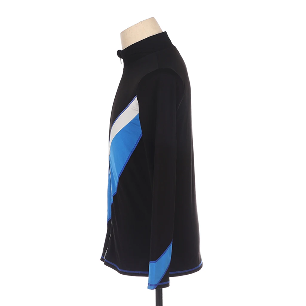 Premium Women Men Girls Ice Figure Skating Practice Long Sleeve Warm Jacket Sportswear Gymnastics Dance Thermal Top