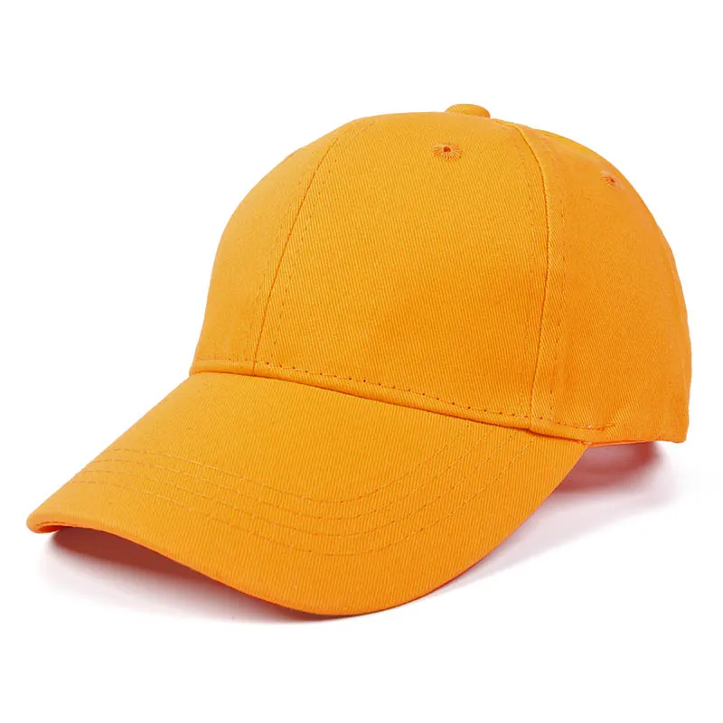 Хлопок Лето Snapback Дети Кепка для бейсбола твердая кость мальчики девочки Gorros черные шляпы Белый Красный Детская кепка - Цвет: color 9