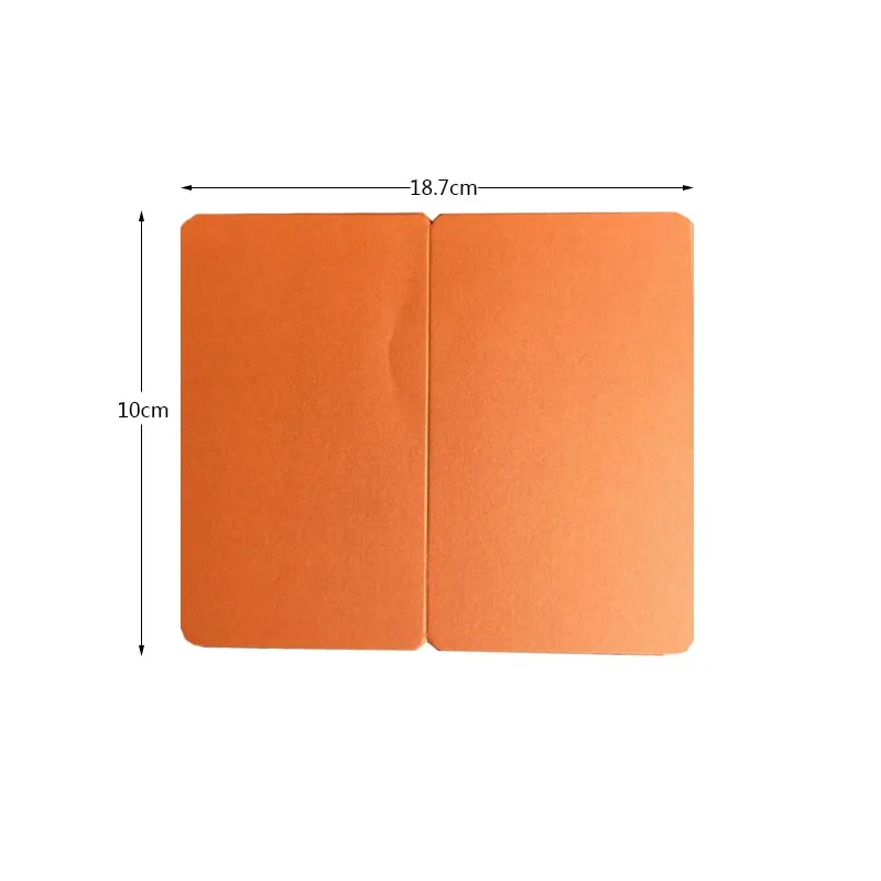 10pcs/lot Nostalgic Retro Birthday Greeting Party Postcard DIY Handmade Fold Color Holiday Blank Greeting Card Stationery