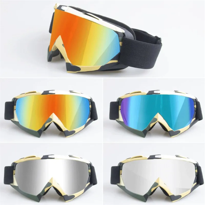 Unique Motorcycle Goggles Cross-country Cycling Off Road Helmets Ski Goggles Glasses Outdoor Sports Gafas Racing Moto Goggles
