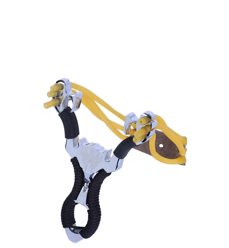 

Alloy Slingshot Stainless Steel Fishing Bow Toy