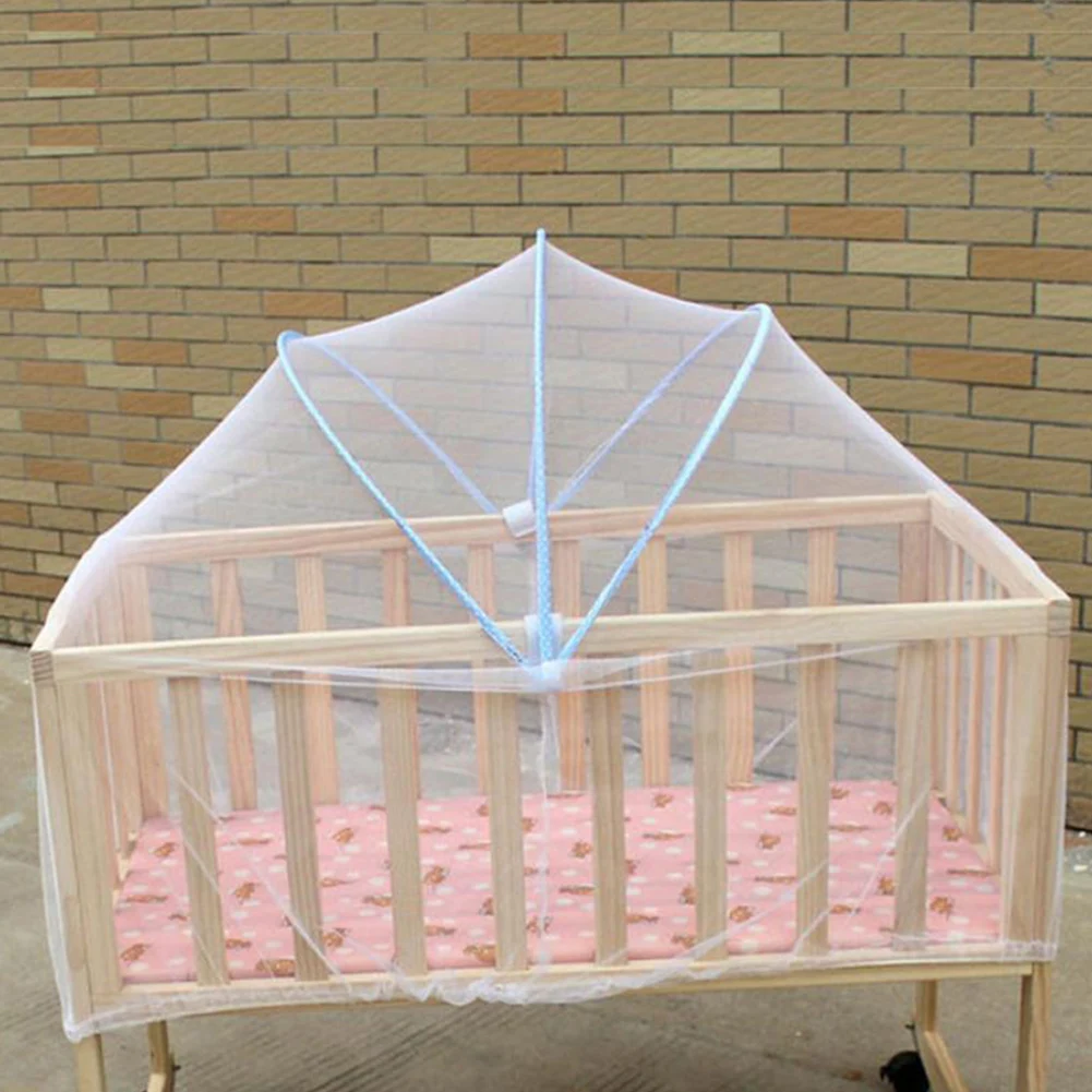 Baby Toddlers Mosquito Net Crib Bassinet Bed Canopy Bug Fly Bites Protection 