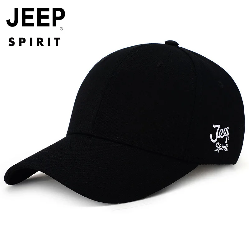 

Jeep Men's Baseball Cap Fashion Popular Duck Tongue Cap Outdoor Sunscreen Sunshade Cap Dad Cap Leisure Sports Cap Adjustable