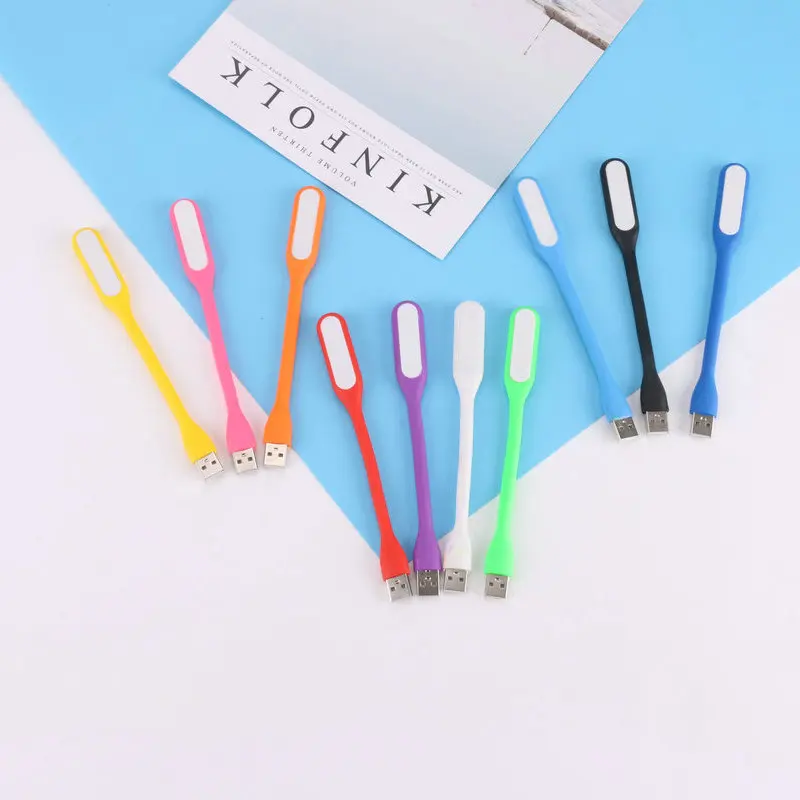 

5V 1.2W LED Night Lamp 6 LED Chips 360 Degree Flexible Small Table Lamp Portable USB Mini Desk Lights For PC Power Bank Notebook