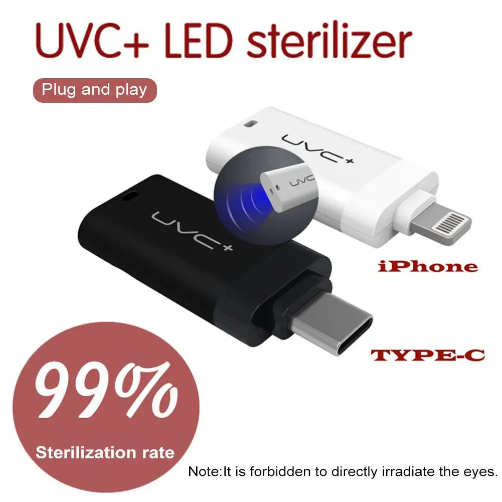 

Mini USB Ultraviolet Germicidal Light DC5V Portable Handheld UVC LED Sterilizing Lamp For Masks Cups Tablewares