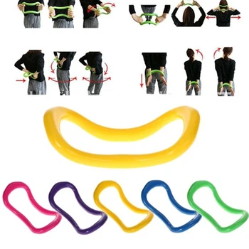 

Circle Equipment Pilates Ring Yoga Ring Support Relax Muscles Human Body Curve Design Multifunction Portable Pp Material