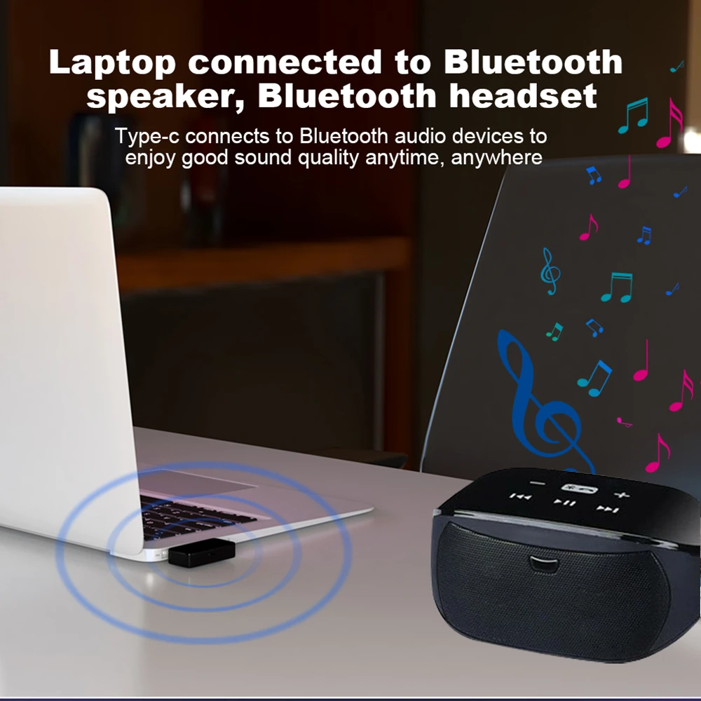 Передатчик APTX/A2DP с Bluetooth 5 0 беспроводной стереозвук аудиоадаптером для