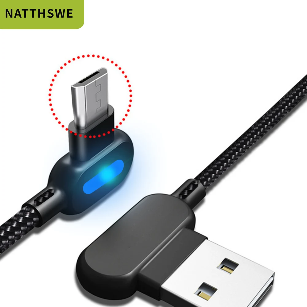 NATTHSWE 2.4A Быстрый USB кабель для iPhone 11 Pro XS MAX XR X 8 7 6s Plus 5 зарядный кабель зарядное устройство для мобильного телефона кабель для передачи данных - Цвет: for micro black