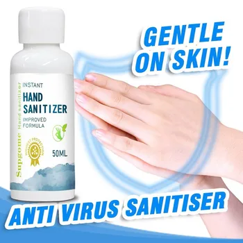 

50MLNo-wash disinfection gel Hand Sanitizer disinfection gel Disposable Disinfectant Bacteriostatic Hand Soap Soothing Gel#0413