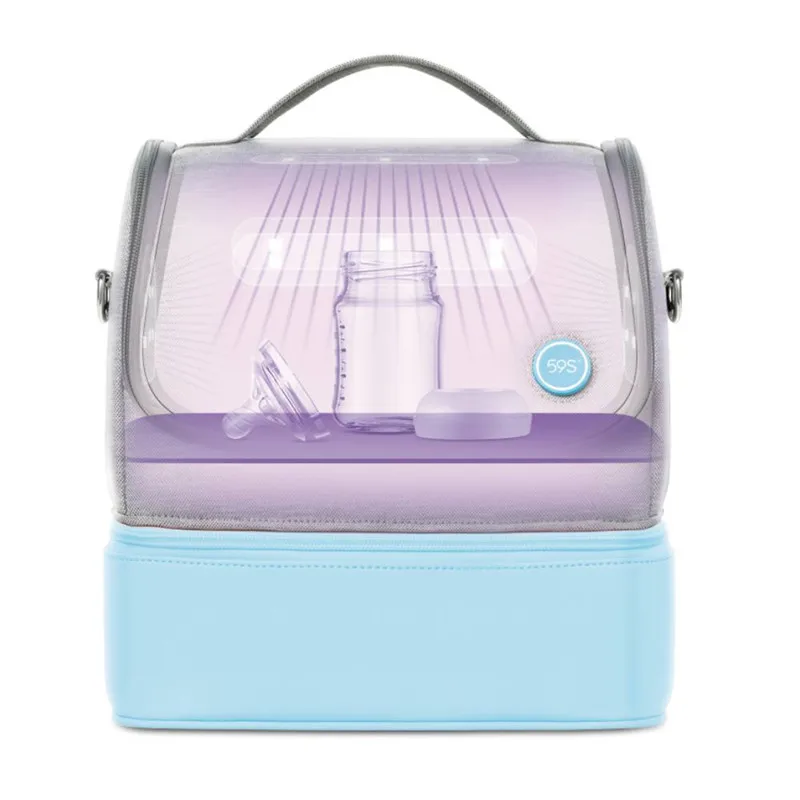 59S P14 Baby Milk Bottle Steam Sterilizer UV LED Electric 6 Bottles Steaming Accessory Electric 3-In-1 Sterilizer bag Disinfection bag (6)