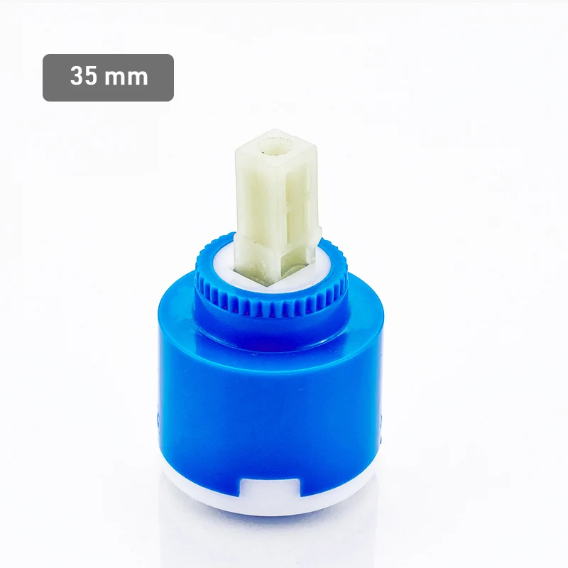 35mm 40mm Blue Bothroom/Basin/Kitchen Faucet Valve Ceramic Cartridge Valve Mixer Tap Repalce Accessories Faucet Replace Part Faucet Valve Faucet Cartridge