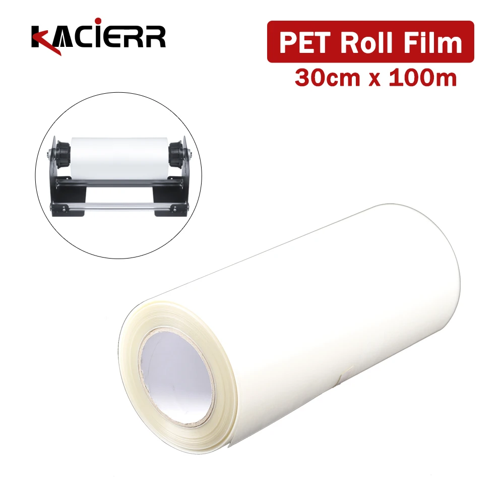 30cm*100m Dtf Roll Pet Transfer Film For Direct Transfer Film Printing For Epson L1800 R1390