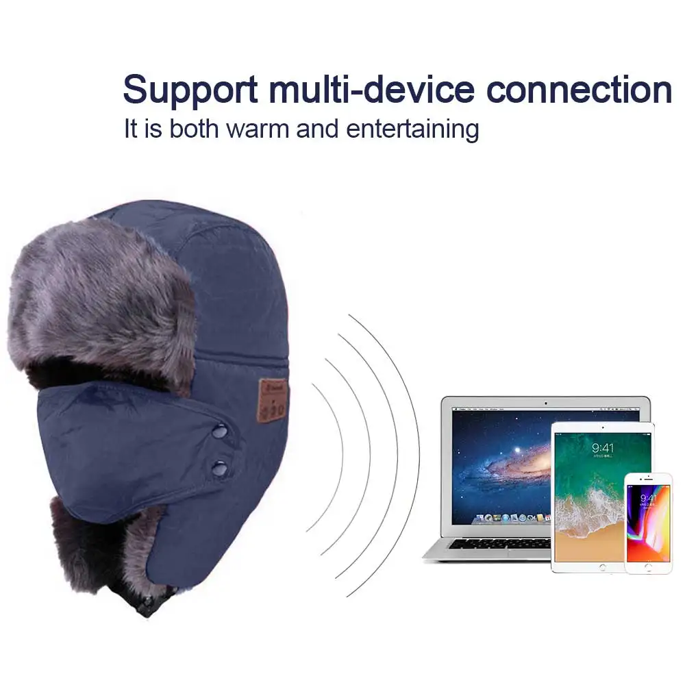 Bluetooth зимняя охотничья шапка охотничьи наушники с контролем PanelHunting для