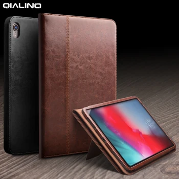 

Handmade Genuine Leather Case For Apple iPad Pro 11 2018 Case Smart Dormancy Cover For iPad Pro 11 2018 Flat Protective Cover