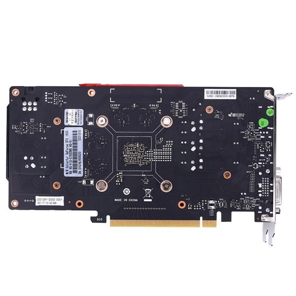 Красочная видеокарта GeForce GTX 1650 NB 4G GDDR5 4G DP+ HDMI+ DVI, игровая графическая карта для компьютерных игр