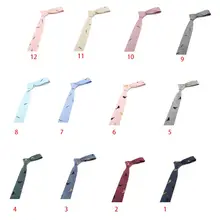 Модные мужские и женские повседневные Узкие галстуки Uisex стильные зимние вечерние хлопковые Узкие галстуки аксессуары для декора одежды 12 видов стилей