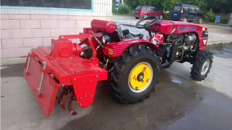Tractor with Ratary tiller for sale