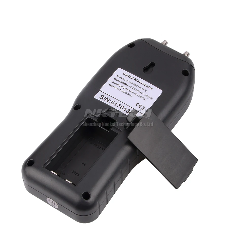 NKTECH NK-L3 цифровой манометр дифференциальное давление воздуха 3PSI ЖК-дисплей датчик температуры держать Макс/мин режим 12 выбираемый блок