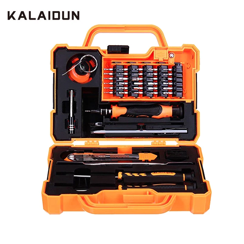 

KALAIDUN Screwdriver Set Repair Tools Kit Precision Torx Bit Screw Driver Magnetic Hex Bits Multitools For Mobile Phone Laptop