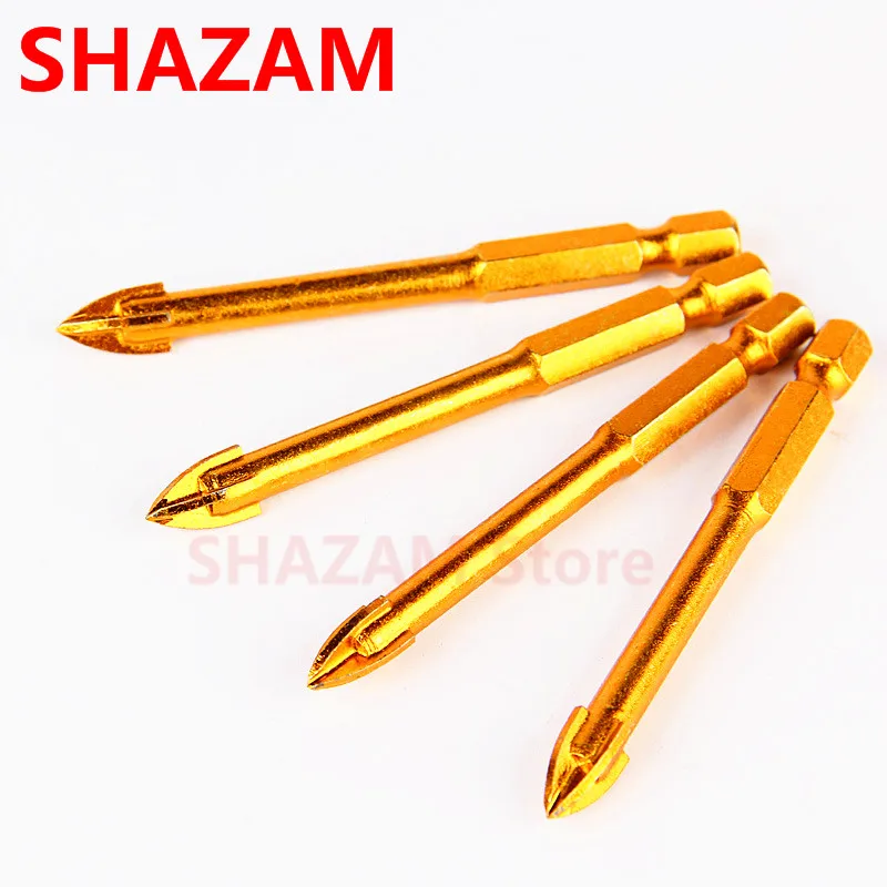 

Carbide Drill Bit Reaming Drill Core Cross Drill YG6X Special For Ceramic Building Material Hard Tungsten Steel Drill Bit 5-12MM