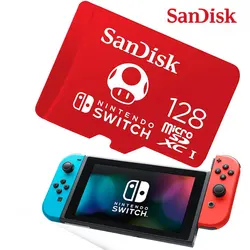 Sandisk – Carte mémoire Micro SD pour Nintendo Switch, 64 go 128 go 256 go, Carte mémoire Flash pour jeux vidéo 