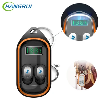 

HANGRUI Bluetooth Earphone Wireless Bluetooth Earbuds TWS Earpiece Portable Slide Earphones with Mic For iphone 11 Xiaomi Phone