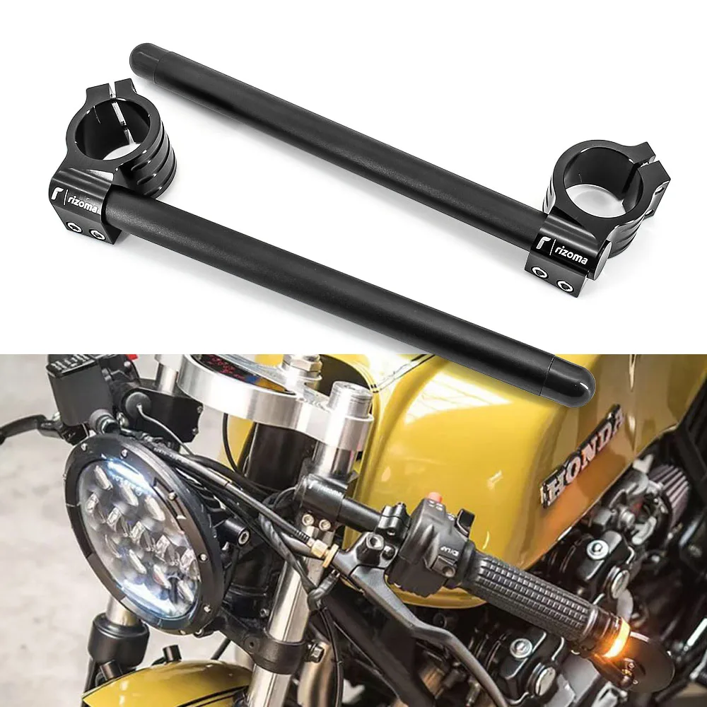 Универсальный RIZOMA Gold Racing CNC Set 31 32 33 35 36 37 39 41 45 48 50 51 мм зажим на руль вилки|Руль