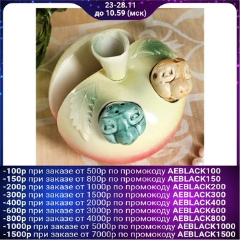 

Set for spices, napkin holder "Apple" color 3-piece 2325624