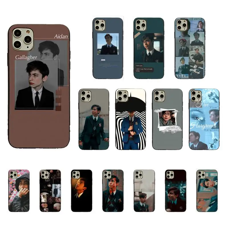 Aidan Gallagher номер пять роскошный мягкий чехол для телефона iphone 13 11 12pro MAX 8 7 6 6S Plus X XS 5 5S