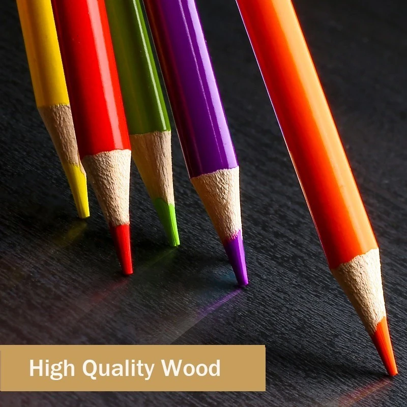 Günstig 72 120 160 farben Holz Farbige Bleistifte Set Lapis De Cor Künstler Malerei Öl Farbe Bleistift Für Schule zeichnung Skizze Kunst Liefert