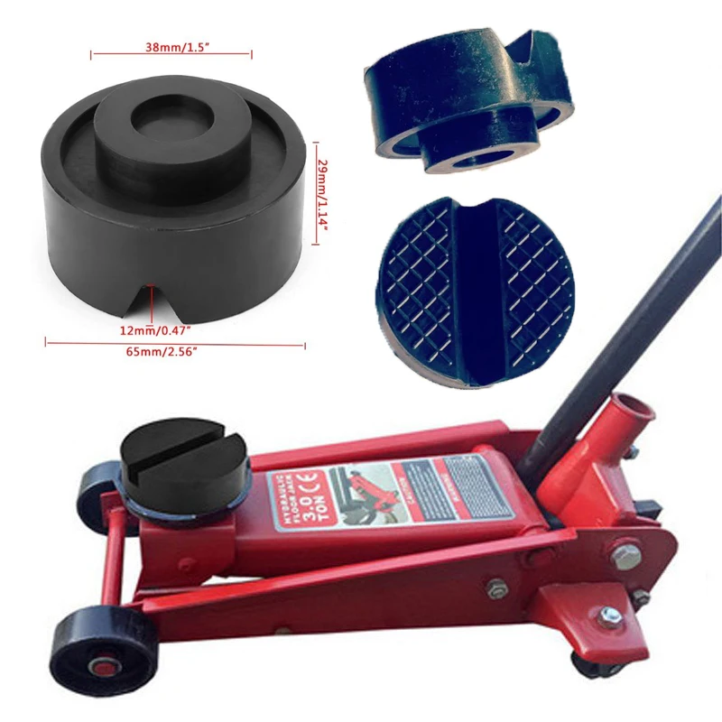 Car Lift Jack Stand Rubber Pads V groove Car Jack Rubber Pad Anti slip
