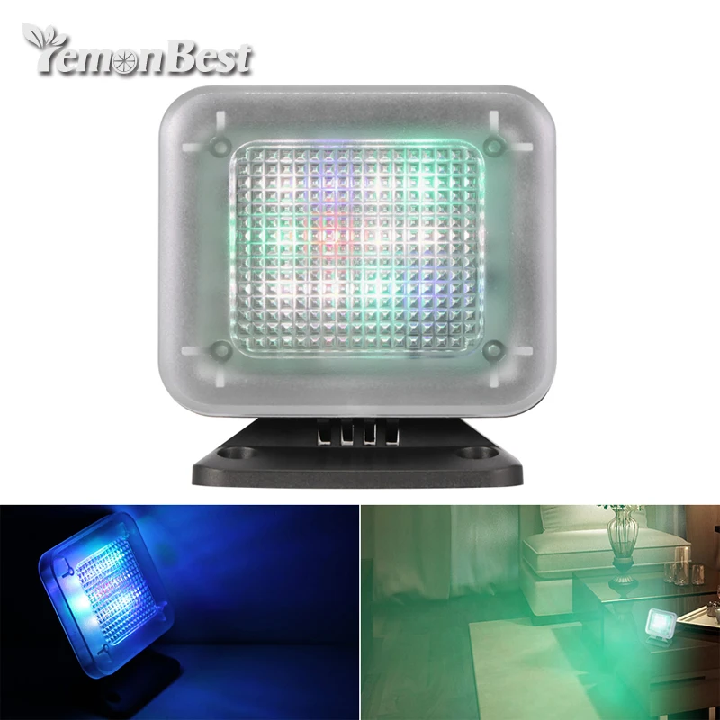 

LED TV Simulator Fake TV Rotatable USB Powered Anti-burglar Home Security Device with Timer Function Dropship Support