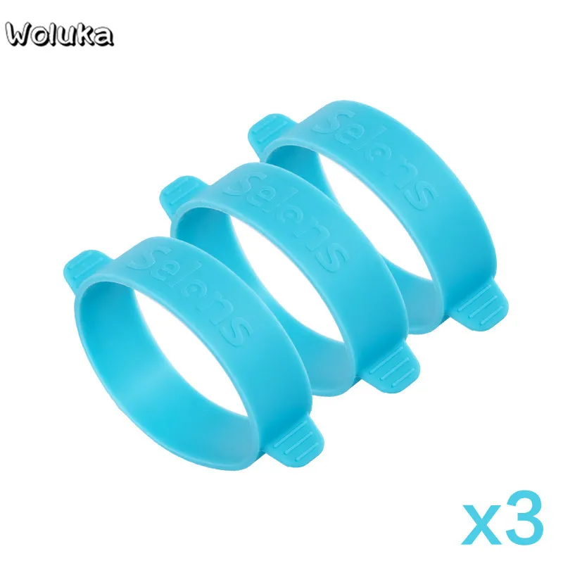 Rubber belt Slide belt Fixed Flash color sheet rubber (three pieces) T18