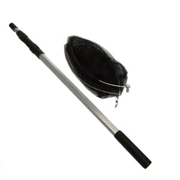 

1.5M Collapsible Catching Fishing Net Foldable Carbon Long Handle Telescopic Fish Jumping Landing Nets Gear