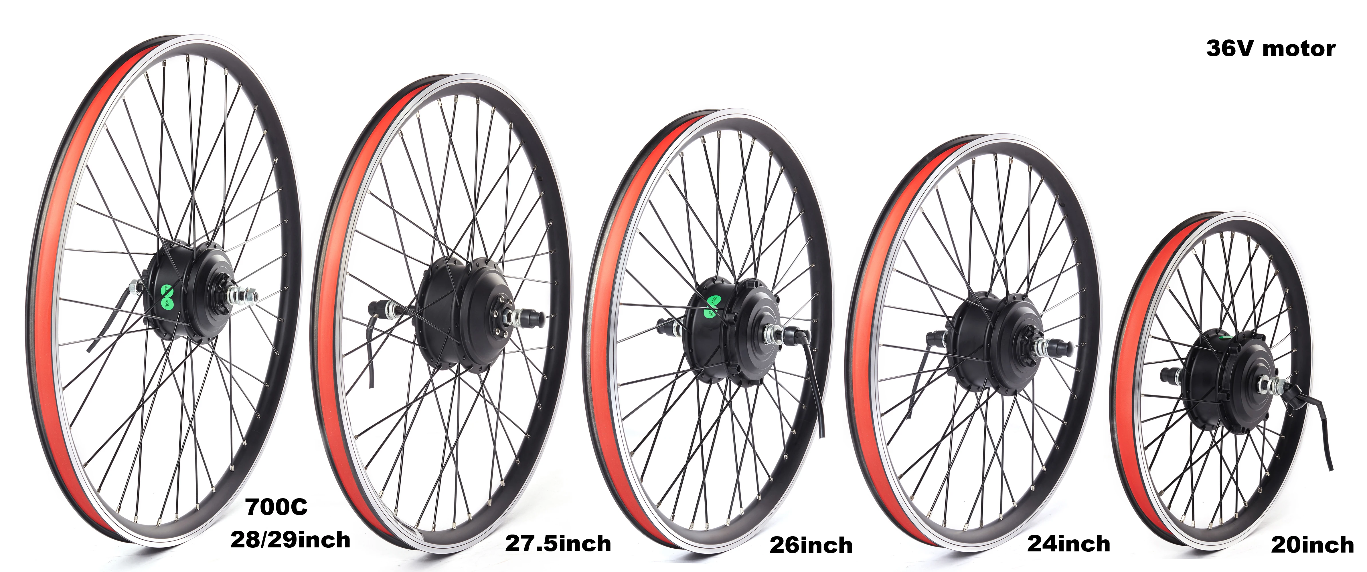 CSC Electric Bike Hub Motor Convert Front Rear Wheel 20 29 700C 250W 1500W 36V 48V Fits Disc V Brake Mountain E Bicycle Kit AliExpress