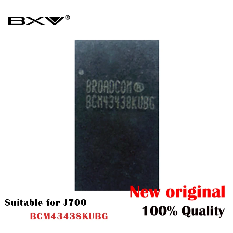 100% новый BCM43438KUBG BCM43438 wifi IC для чипсета J700 J700H BGA | Электронные компоненты и