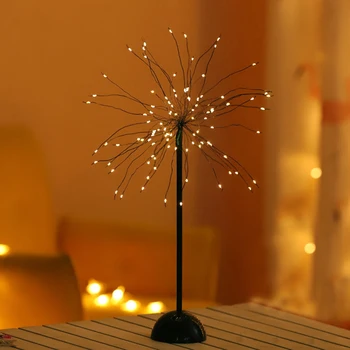 

Creative explosion models LED lanterns dandelion fireworks starry copper wire lights romantic decorative lanterns