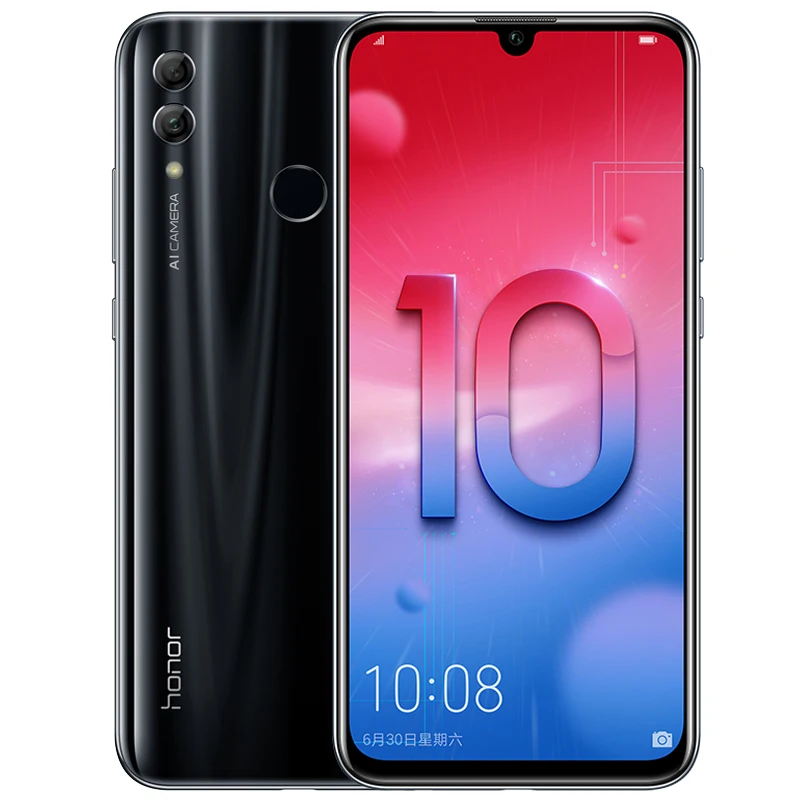 Huawei Honor 10 Lite глобальная версия 4 Гб 64 ГБ Android 9 0 Восьмиядерный 6 21 дюймов 2340*1080P 24MP
