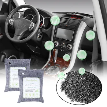 

Air Purifying Bags Nature Fresh Charcoal Bamboo Air Purifying Bag Mold Odor Purifier Bamboo Charcoal+non-woven Fabric Car Home